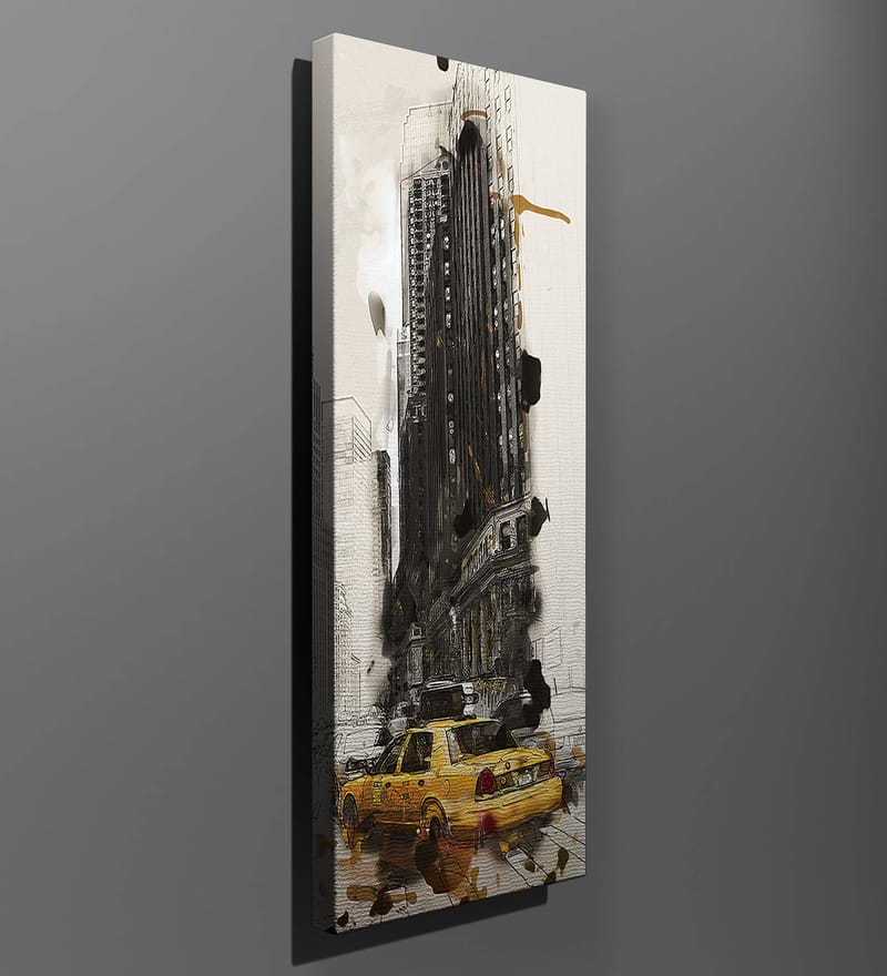DEKORATIV CANVASTAVLA 30x80 cm Flerfärgad - Inredning & dekor - Tavlor & konst - Canvastavla
