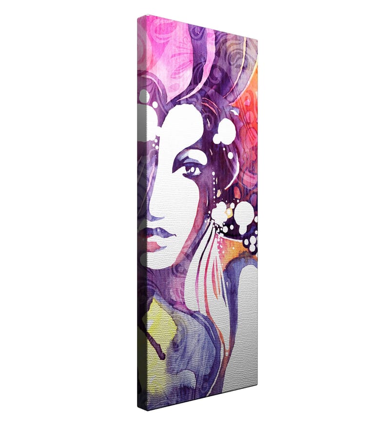 DEKORATIV CANVASTAVLA 30x80 cm Flerf�ärgad - Inredning & dekor - Tavlor & konst - Canvastavla