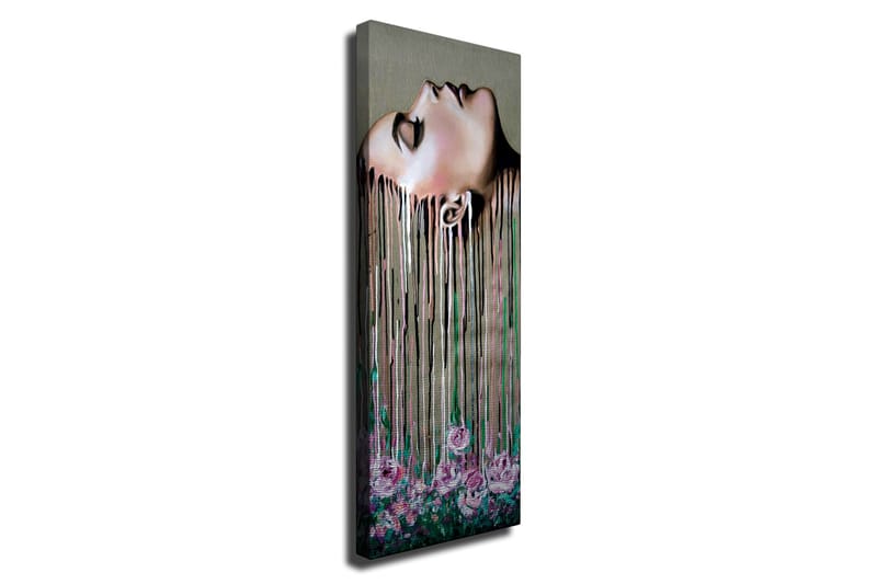 DEKORATIV CANVASTAVLA 30x80 cm Flerfärgad