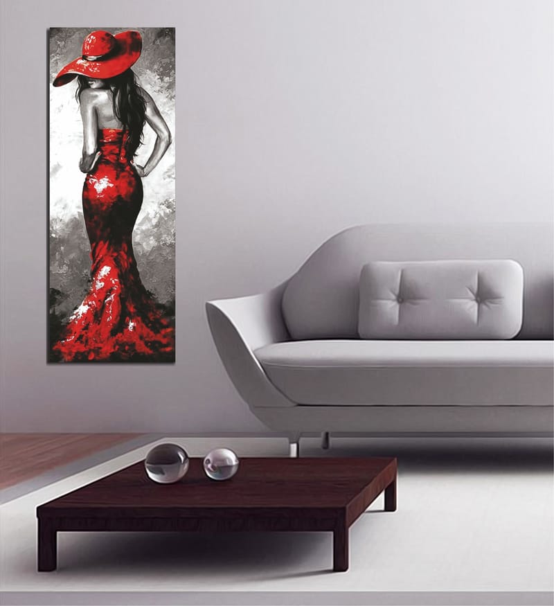 DEKORATIV CANVASTAVLA 30x80 cm Flerfärgad - Inredning & dekor - Tavlor & konst - Canvastavla