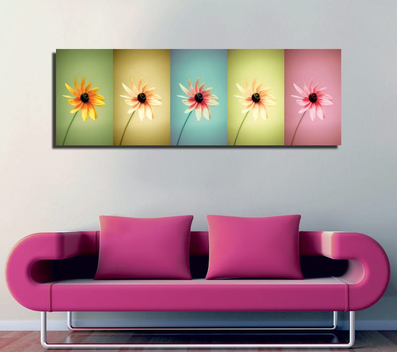 DEKORATIV CANVASTAVLA 30x80 cm Flerfärgad - Inredning & dekor - Tavlor & konst - Canvastavla