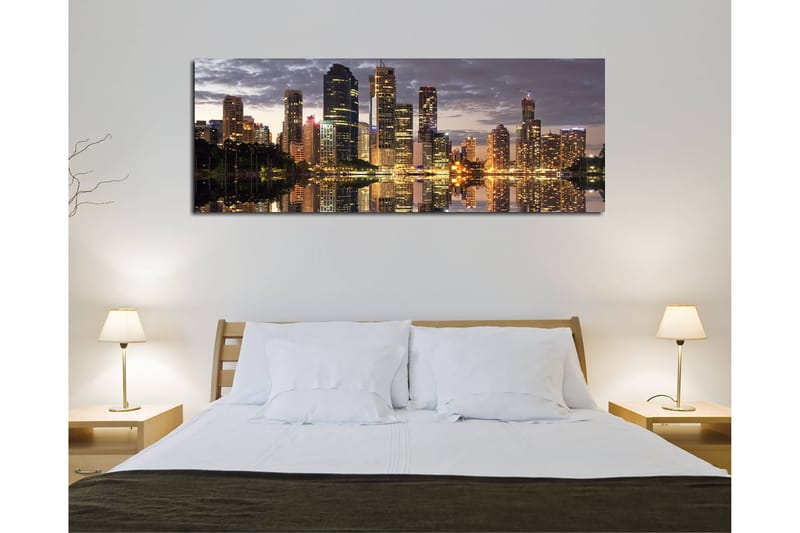 DEKORATIV CANVASTAVLA 30x80 cm Flerfärgad - Inredning & dekor - Tavlor & konst - Canvastavla