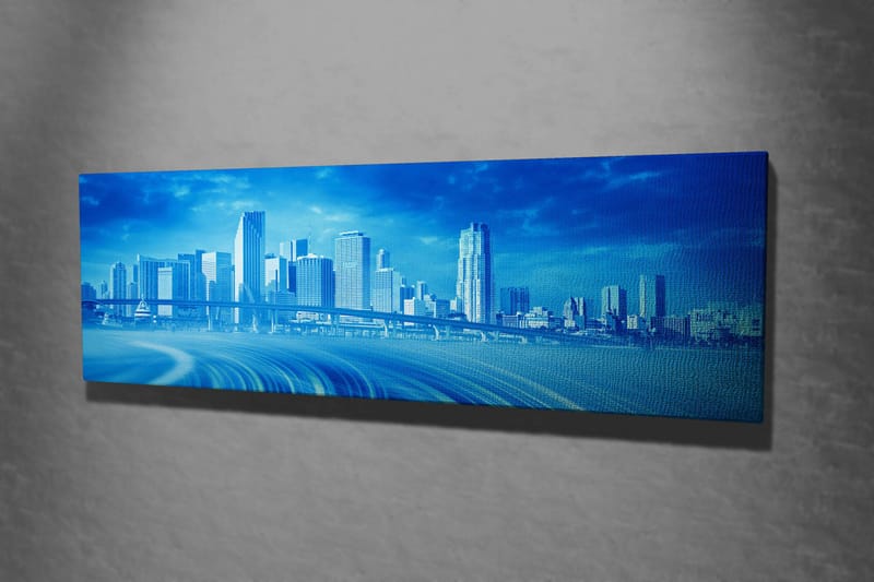 Dekorativ Canvastavla 30x80 cm - Flerfärgad - Inredning & dekor - Tavlor & konst - Canvastavla