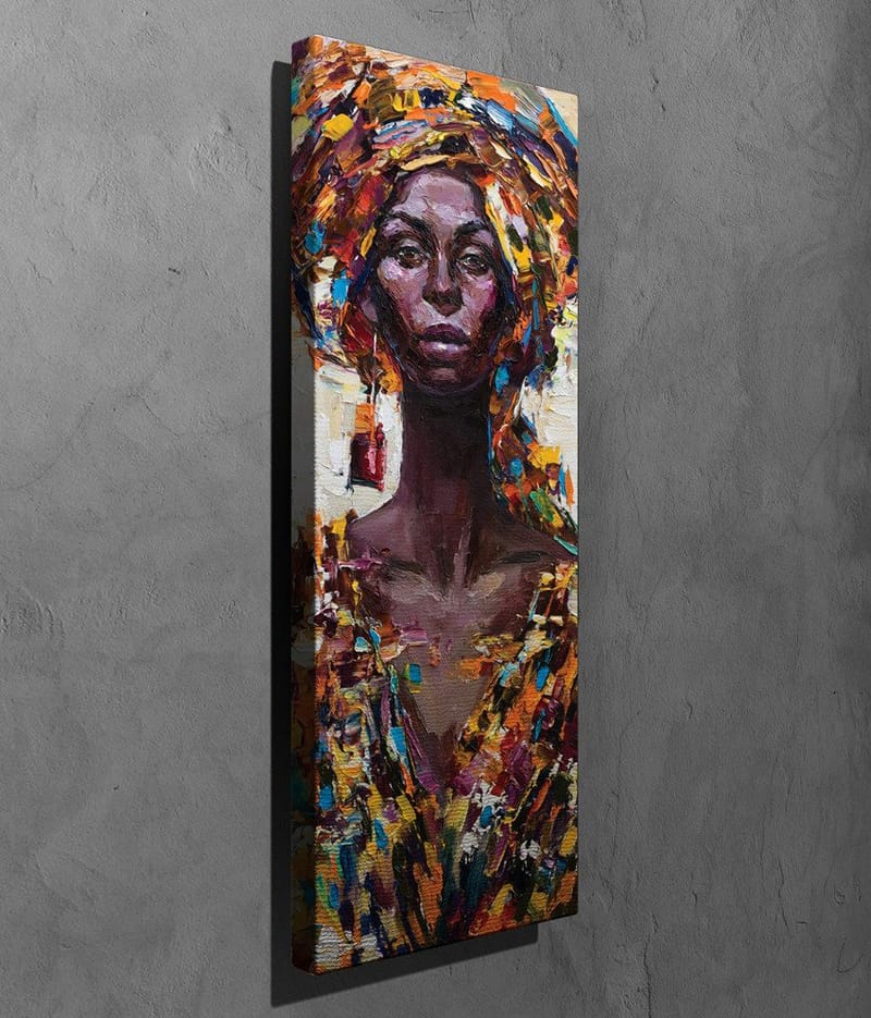 Dekorativ Canvastavla 30x80 cm - Flerfärgad - Inredning & dekor - Tavlor & konst - Canvastavla