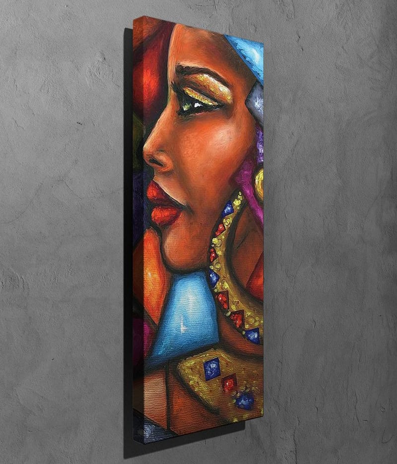 Dekorativ Canvastavla 30x80 cm - Flerfärgad - Inredning & dekor - Tavlor & konst - Canvastavla