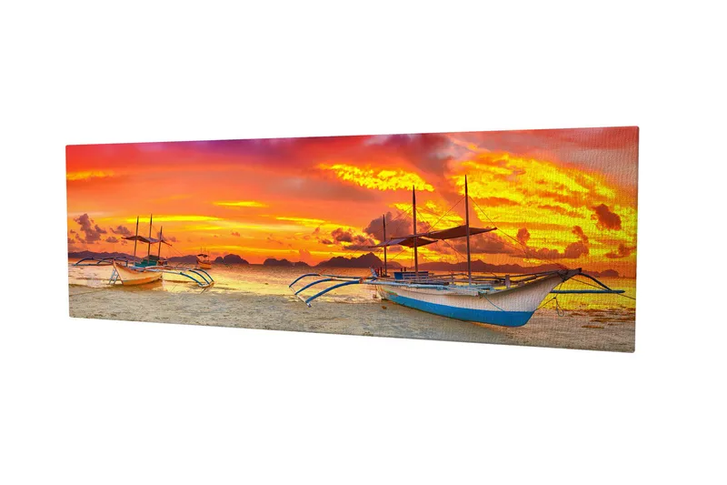 Dekorativ Canvastavla 30x80 cm - Flerfärgad - Inredning & dekor - Tavlor & konst - Canvastavla