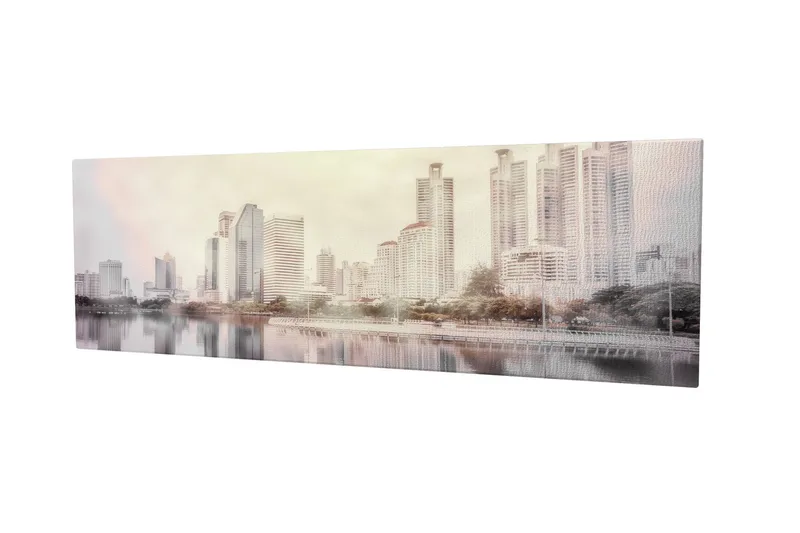 Dekorativ Canvastavla 30x80 cm - Flerfärgad - Inredning & dekor - Tavlor & konst - Canvastavla