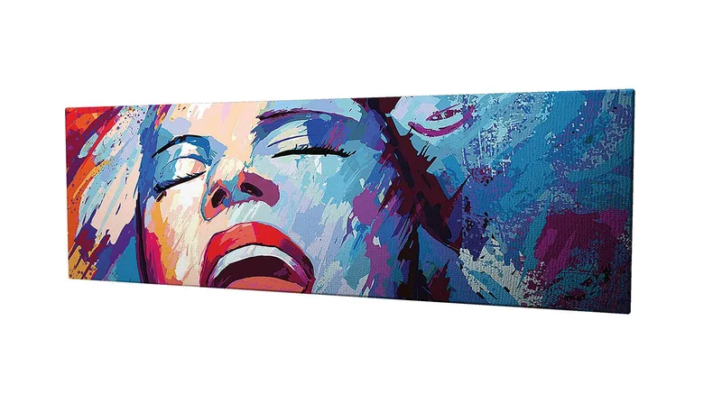 Dekorativ Canvastavla 30x80 cm - Flerfärgad - Inredning & dekor - Tavlor & konst - Canvastavla