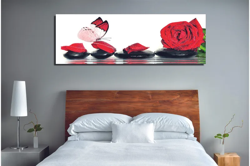 Dekorativ Canvastavla 30x80 cm - Flerfärgad - Inredning & dekor - Tavlor & konst - Canvastavla