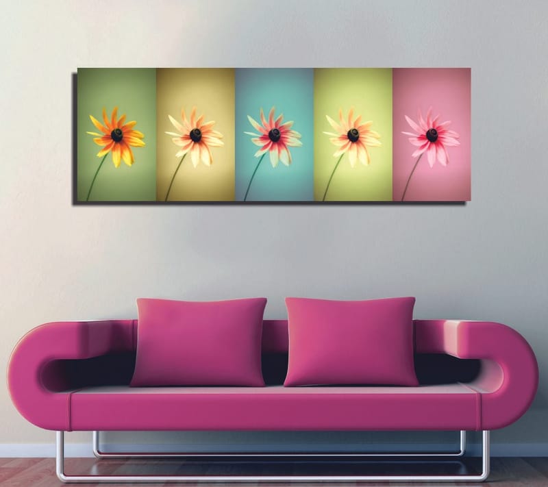 Dekorativ Canvastavla 30x80 cm, Flerfärgad