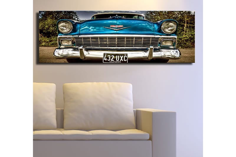 Dekorativ Canvastavla 30x90 cm - Flerfärgad - Inredning & dekor - Tavlor & konst - Canvastavla