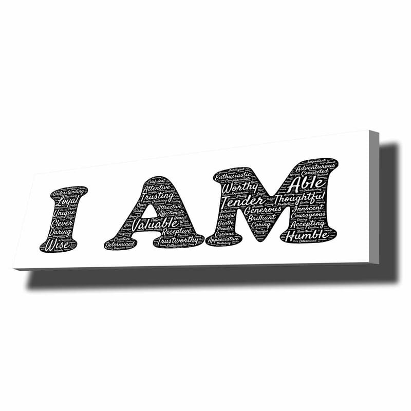 Dekorativ Canvastavla 30x90 cm, Flerfärgad