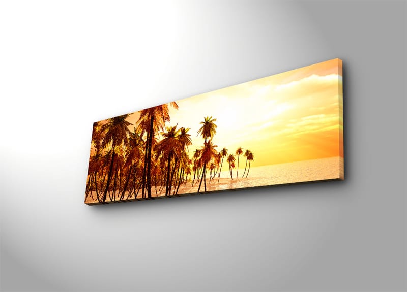 DEKORATIV CANVASTAVLA 30x90 cm Flerfärgad - Inredning & dekor - Tavlor & konst - Canvastavla