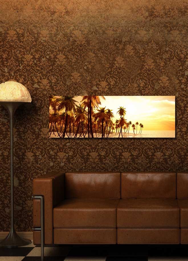 DEKORATIV CANVASTAVLA 30x90 cm Flerfärgad - Inredning & dekor - Tavlor & konst - Canvastavla