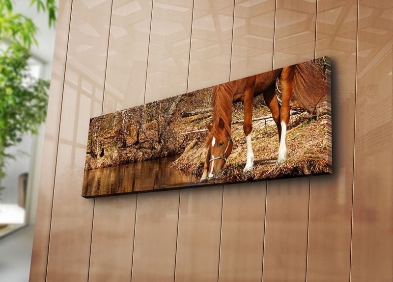 DEKORATIV CANVASTAVLA 30x90 cm Flerfärgad - Inredning & dekor - Tavlor & konst - Canvastavla
