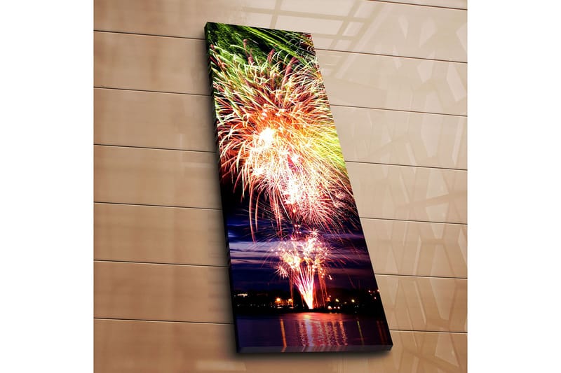 DEKORATIV CANVASTAVLA 30x90 cm Flerfärgad - Inredning & dekor - Tavlor & konst - Canvastavla