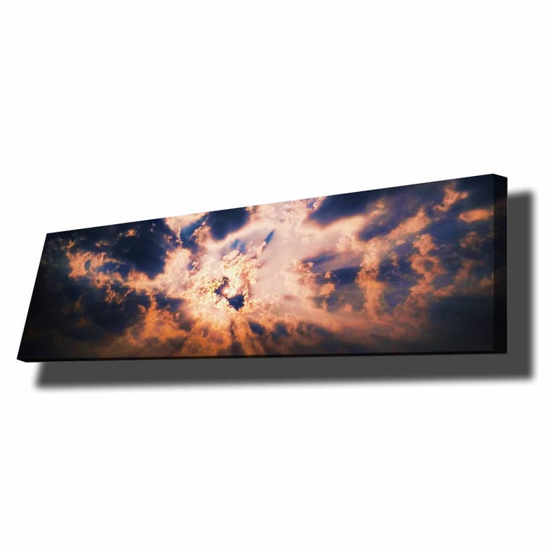 DEKORATIV CANVASTAVLA 30x90 cm Flerfärgad - Inredning & dekor - Tavlor & konst - Canvastavla