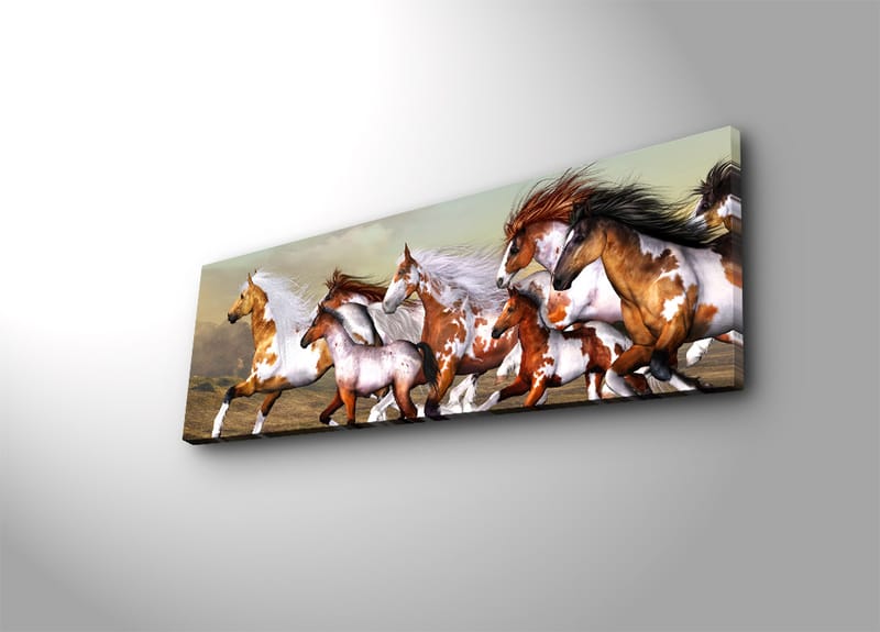 DEKORATIV CANVASTAVLA 30x90 cm Flerfärgad - Inredning & dekor - Tavlor & konst - Canvastavla