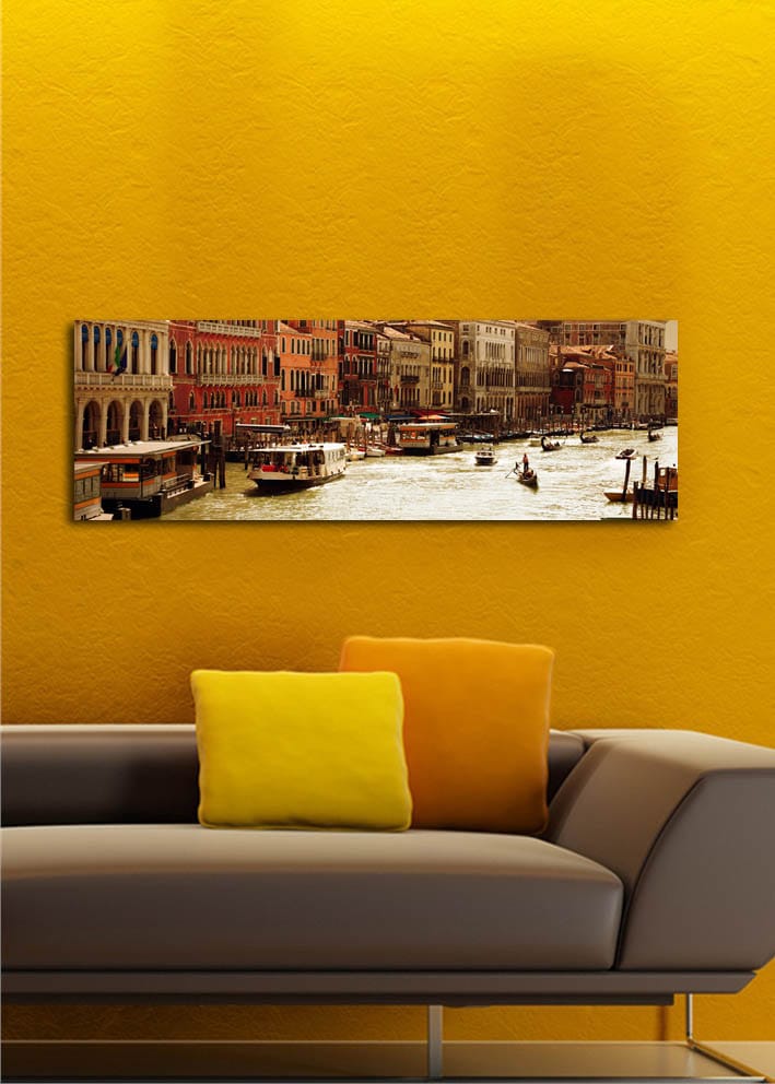DEKORATIV CANVASTAVLA 30x90 cm Flerfärgad - Inredning & dekor - Tavlor & konst - Canvastavla