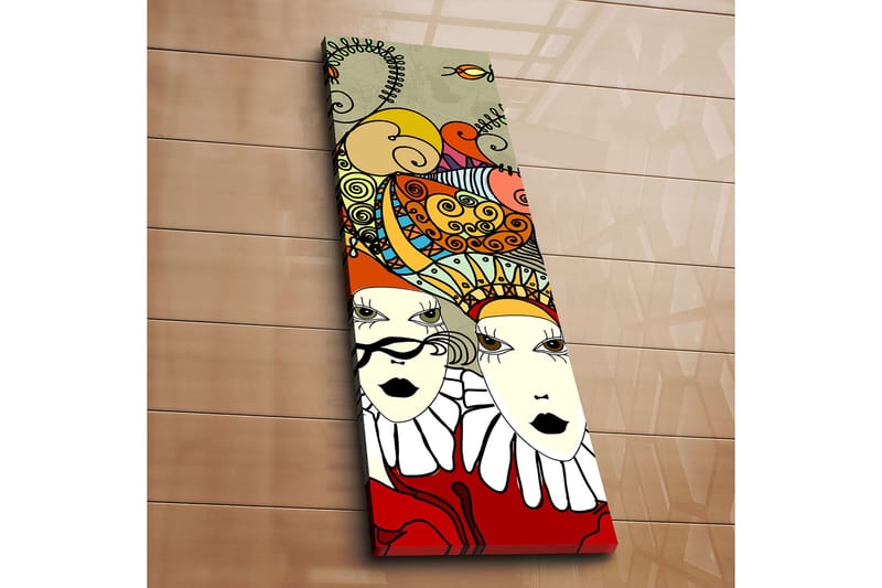 DEKORATIV CANVASTAVLA 30x90 cm Flerfärgad - Inredning & dekor - Tavlor & konst - Canvastavla