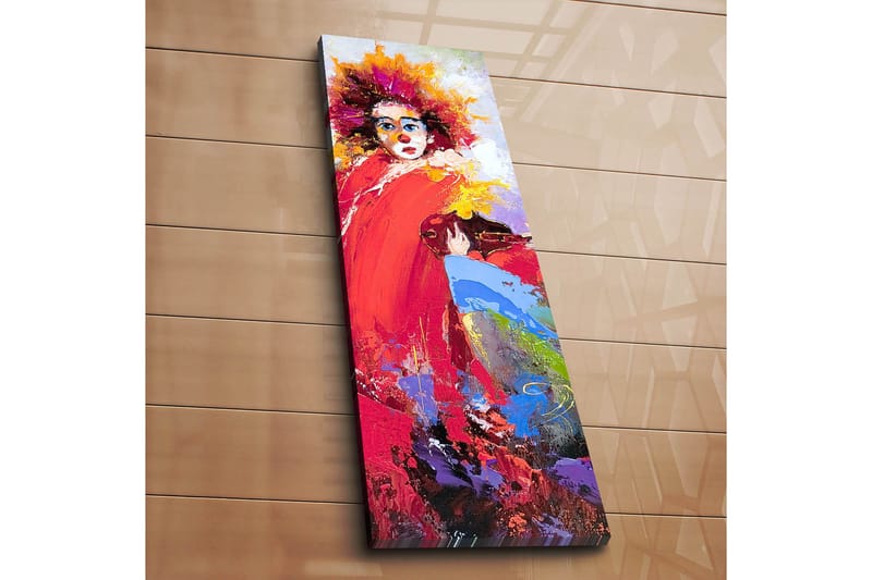 DEKORATIV CANVASTAVLA 30x90 cm Flerfärgad - Inredning & dekor - Tavlor & konst - Canvastavla