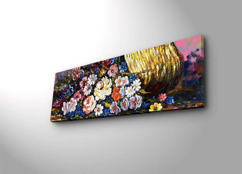 DEKORATIV CANVASTAVLA 30x90 cm Flerfärgad - Inredning & dekor - Tavlor & konst - Canvastavla