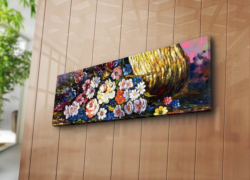 DEKORATIV CANVASTAVLA 30x90 cm Flerfärgad - Inredning & dekor - Tavlor & konst - Canvastavla
