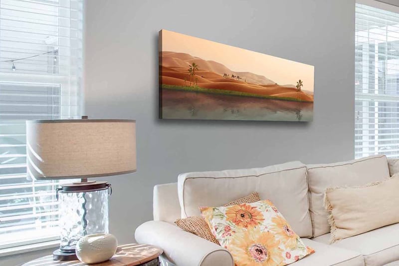 DEKORATIV CANVASTAVLA 30x90 cm Flerfärgad - Inredning & dekor - Tavlor & konst - Canvastavla