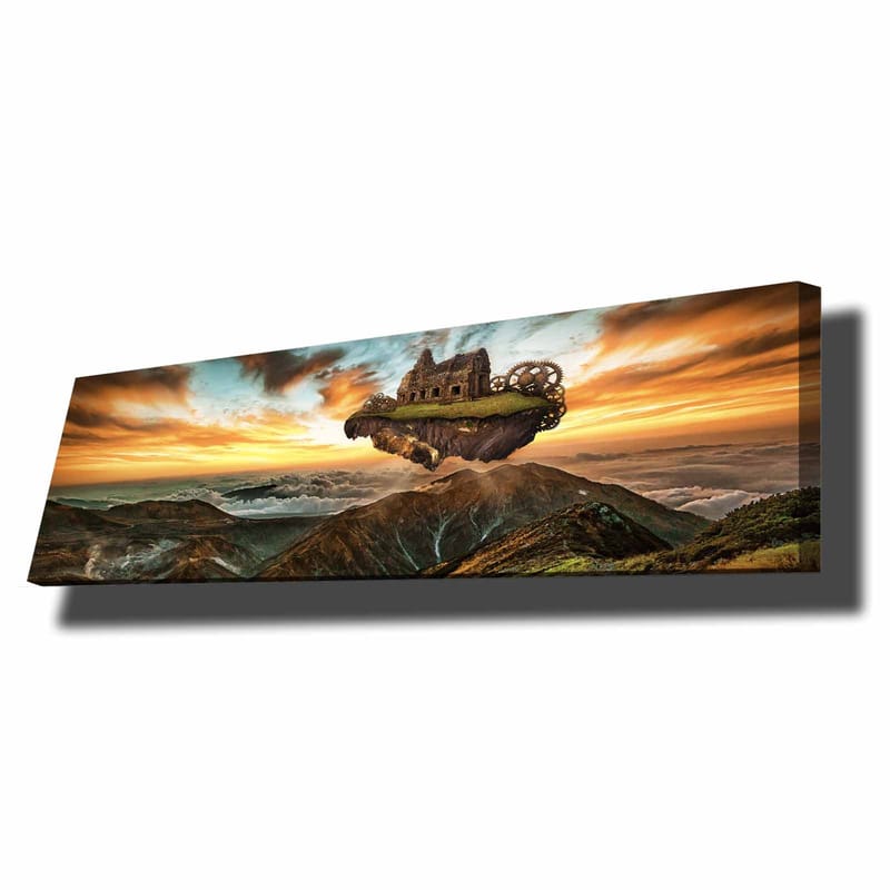 DEKORATIV CANVASTAVLA 30x90 cm Flerfärgad - Inredning & dekor - Tavlor & konst - Canvastavla