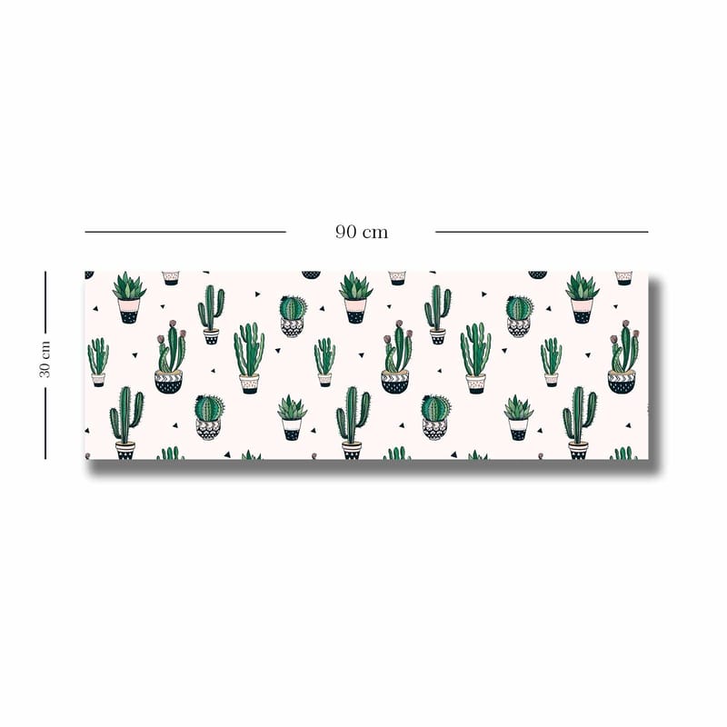 DEKORATIV CANVASTAVLA 30x90 cm Flerfärgad - Inredning & dekor - Tavlor & konst - Canvastavla