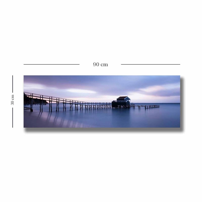 DEKORATIV CANVASTAVLA 30x90 cm Flerfärgad - Inredning & dekor - Tavlor & konst - Canvastavla