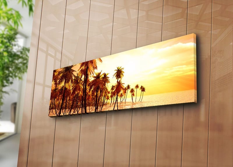 Dekorativ Canvastavla 30x90 cm - Flerfärgad - Inredning & dekor - Tavlor & konst - Canvastavla