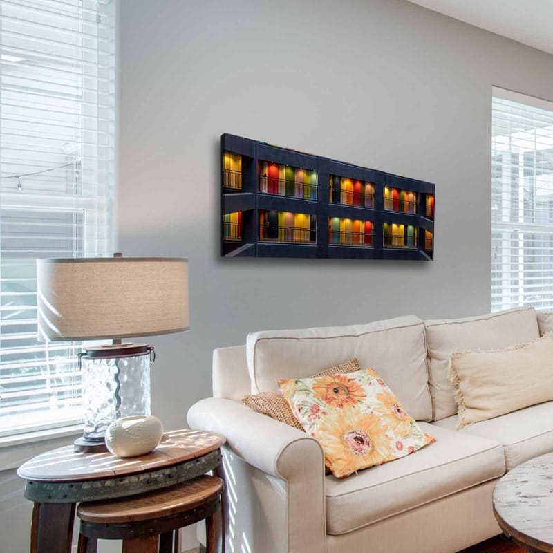 Dekorativ Canvastavla 30x90 cm - Flerfärgad - Inredning & dekor - Tavlor & konst - Canvastavla