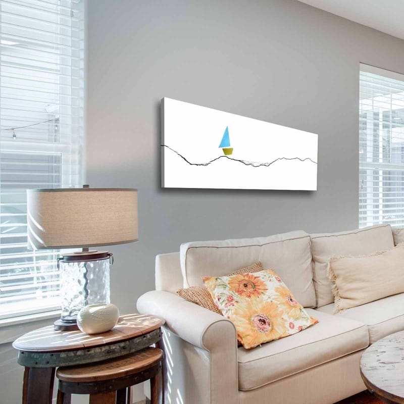 Dekorativ Canvastavla 30x90 cm - Flerfärgad - Inredning & dekor - Tavlor & konst - Canvastavla