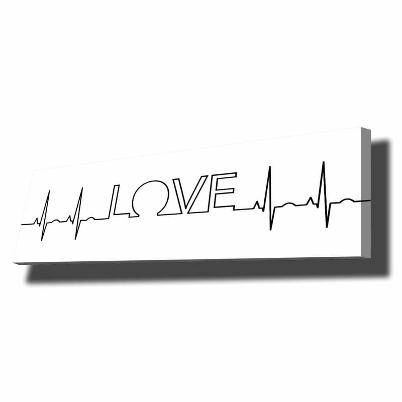 Dekorativ Canvastavla 30x90 cm - Flerfärgad - Inredning & dekor - Tavlor & konst - Canvastavla