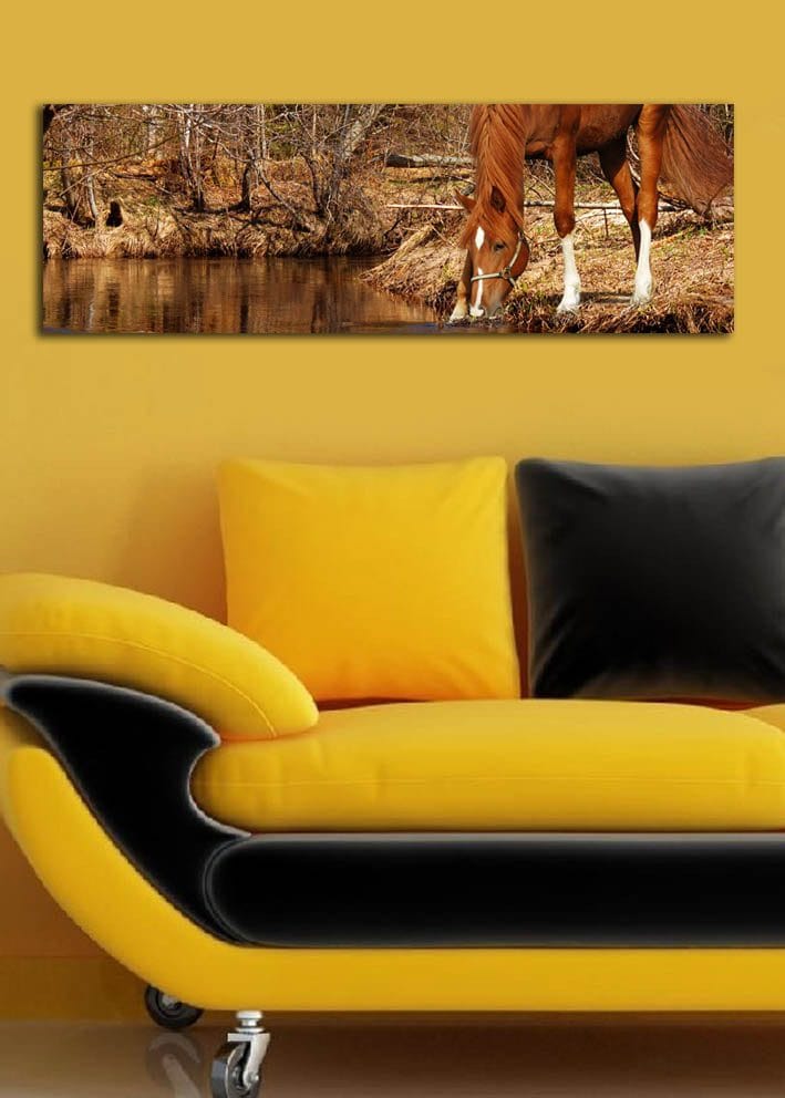 Dekorativ Canvastavla 30x90 cm - Flerfärgad - Inredning & dekor - Tavlor & konst - Canvastavla