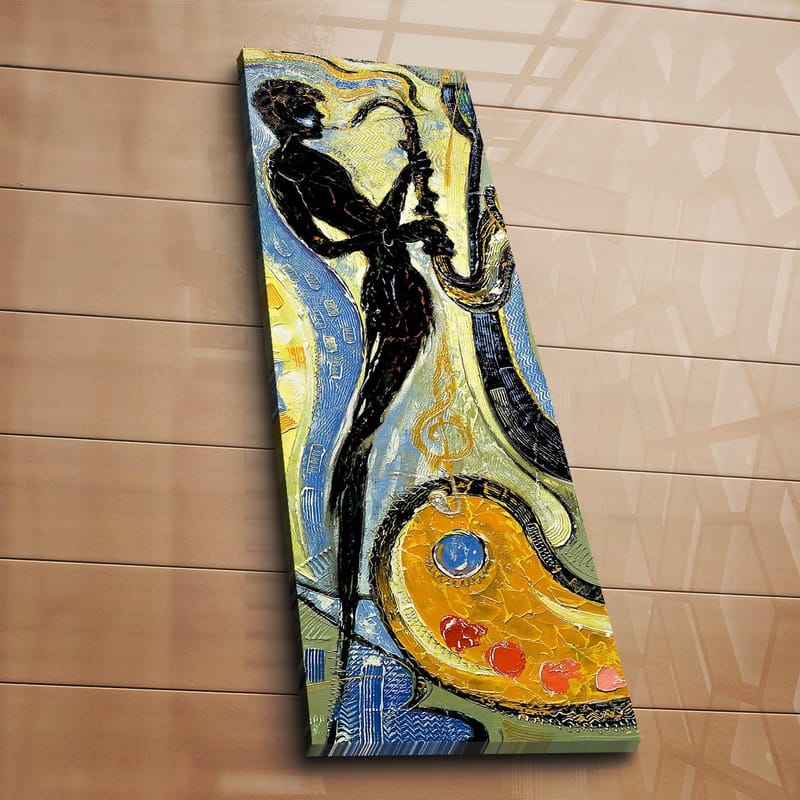 Dekorativ Canvastavla 30x90 cm - Flerfärgad - Inredning & dekor - Tavlor & konst - Canvastavla