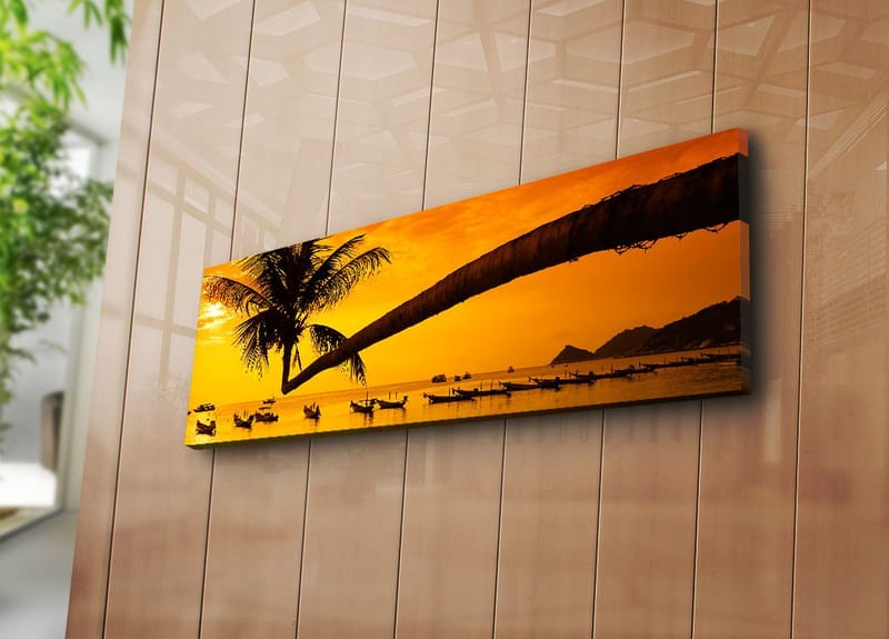 Dekorativ Canvastavla 30x90 cm - Flerfärgad - Inredning & dekor - Tavlor & konst - Canvastavla