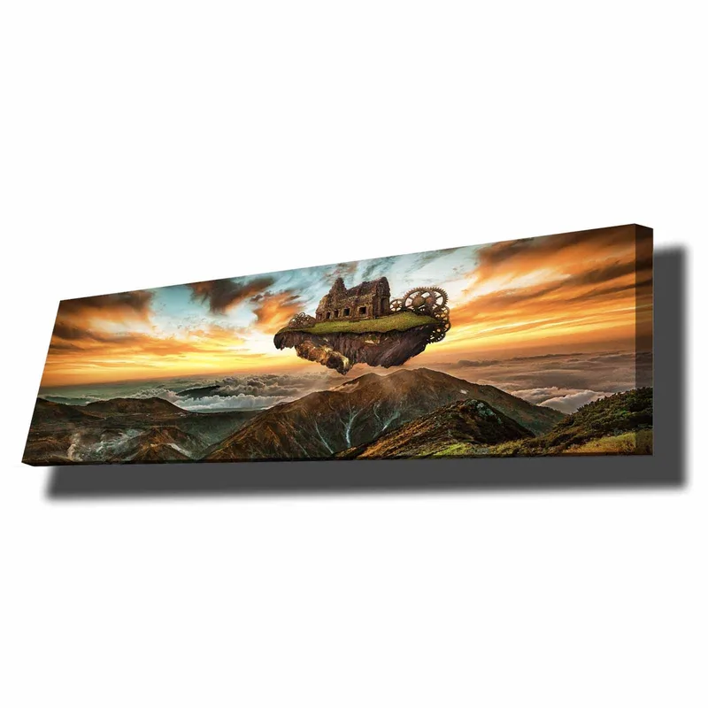 Dekorativ Canvastavla 30x90 cm, Flerfärgad