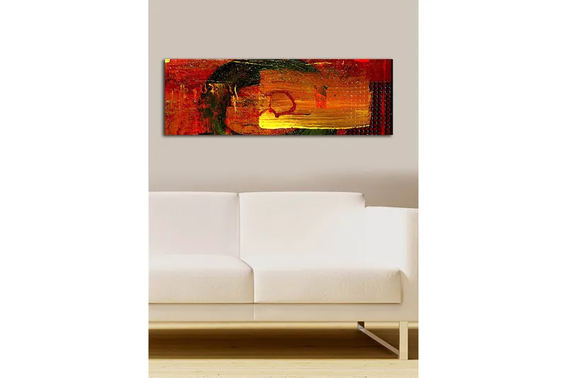 Dekorativ Canvastavla 30x90 cm - Flerfärgad - Inredning & dekor - Tavlor & konst - Canvastavla