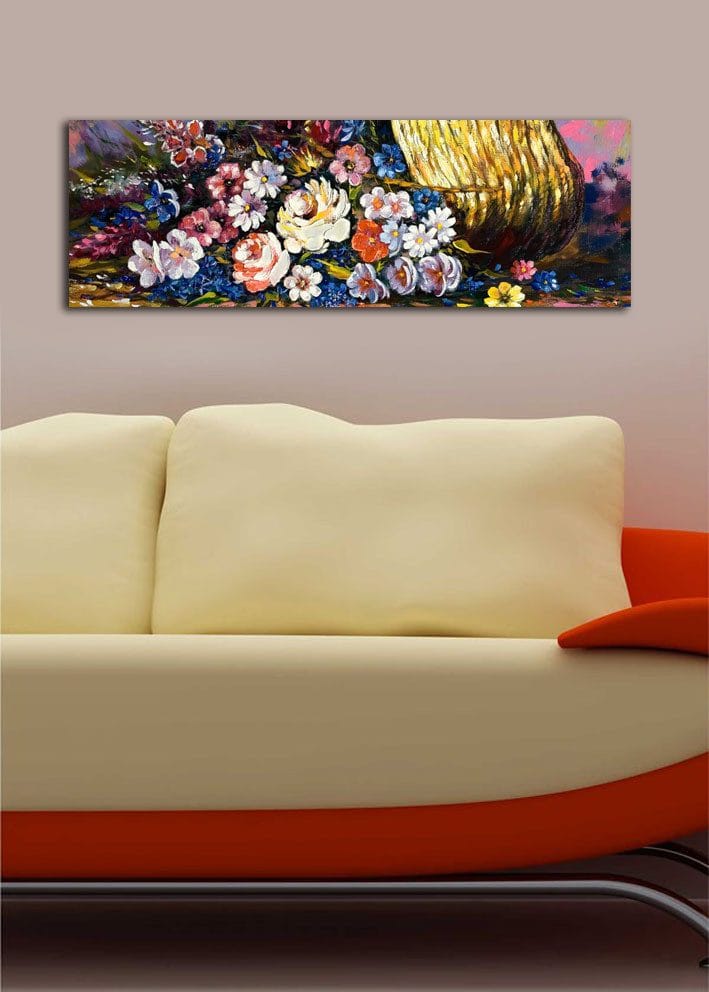 Dekorativ Canvastavla 30x90 cm - Flerfärgad - Inredning & dekor - Tavlor & konst - Canvastavla