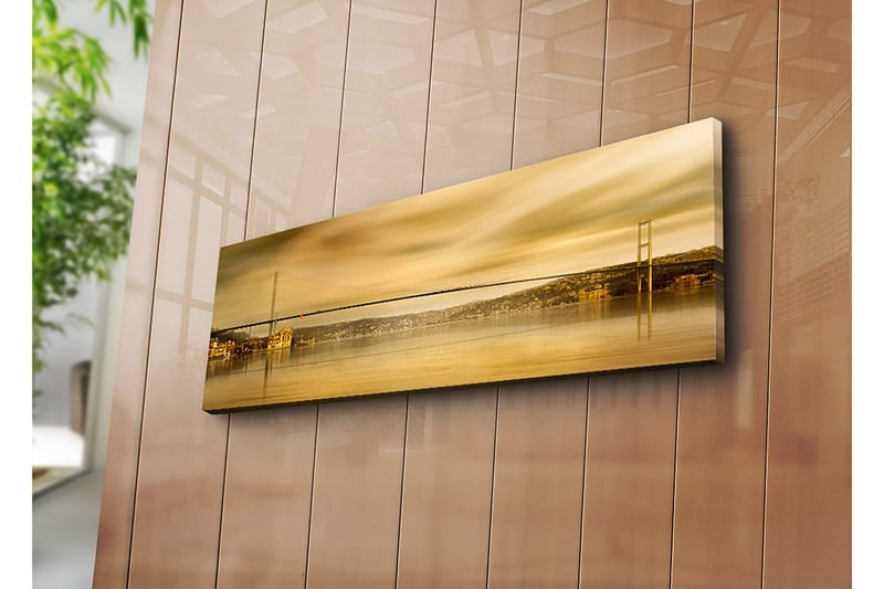 Dekorativ Canvastavla 30x90 cm - Flerfärgad - Inredning & dekor - Tavlor & konst - Canvastavla