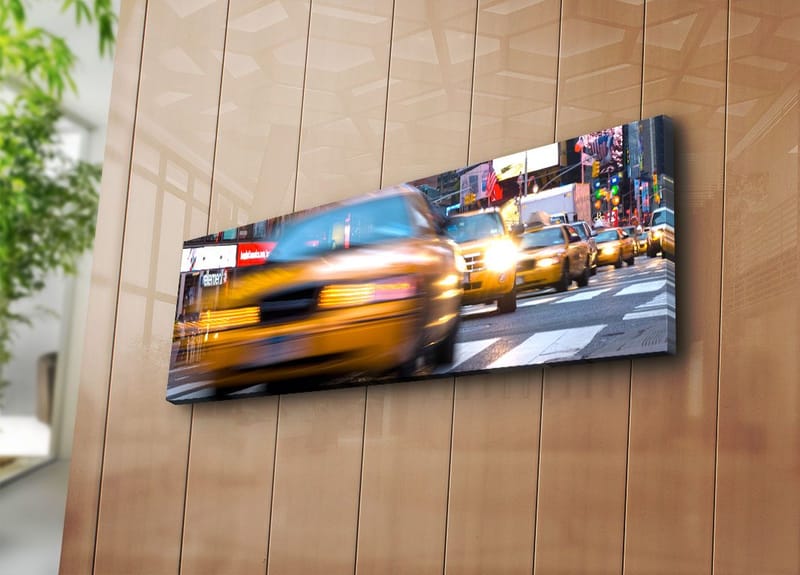 Dekorativ Canvastavla 30x90 cm - Flerfärgad - Inredning & dekor - Tavlor & konst - Canvastavla