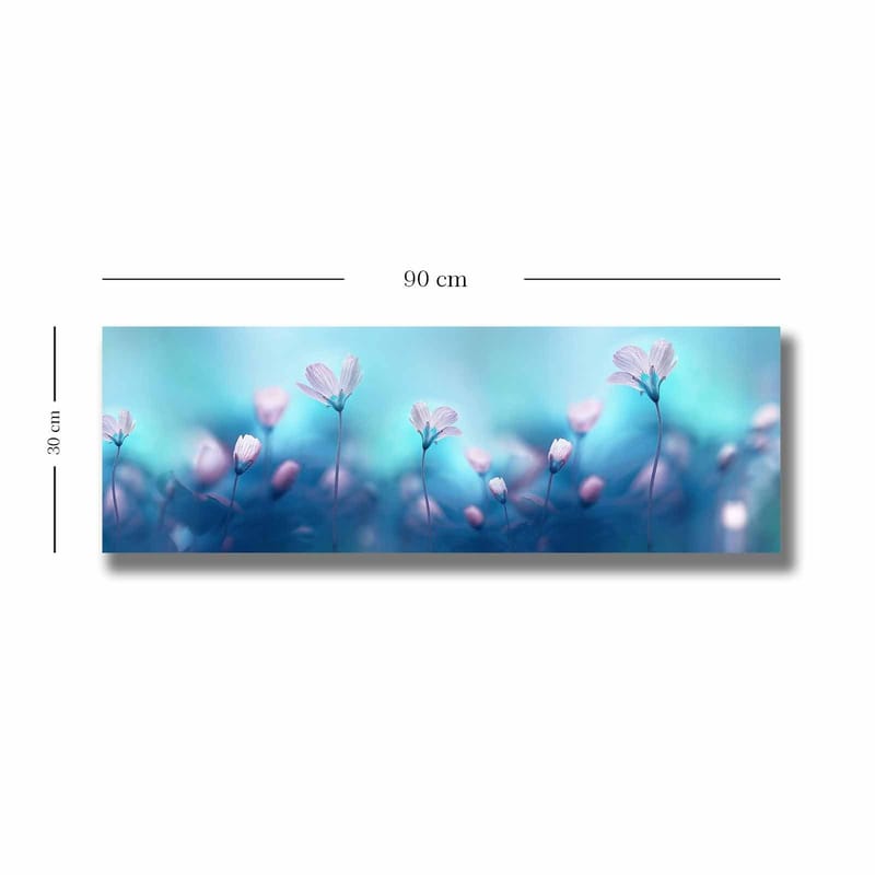 Dekorativ Canvastavla 30x90 cm - Flerfärgad - Inredning & dekor - Tavlor & konst - Canvastavla