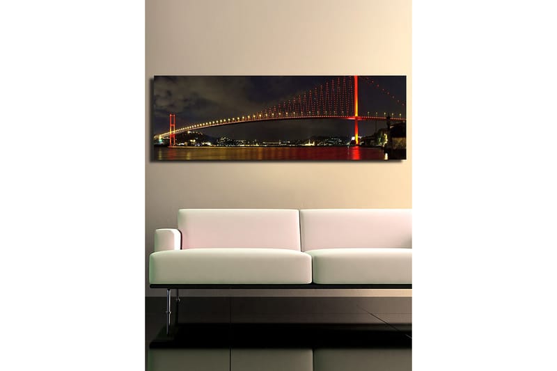 Dekorativ Canvastavla 30x90 cm - Flerfärgad - Inredning & dekor - Tavlor & konst - Canvastavla