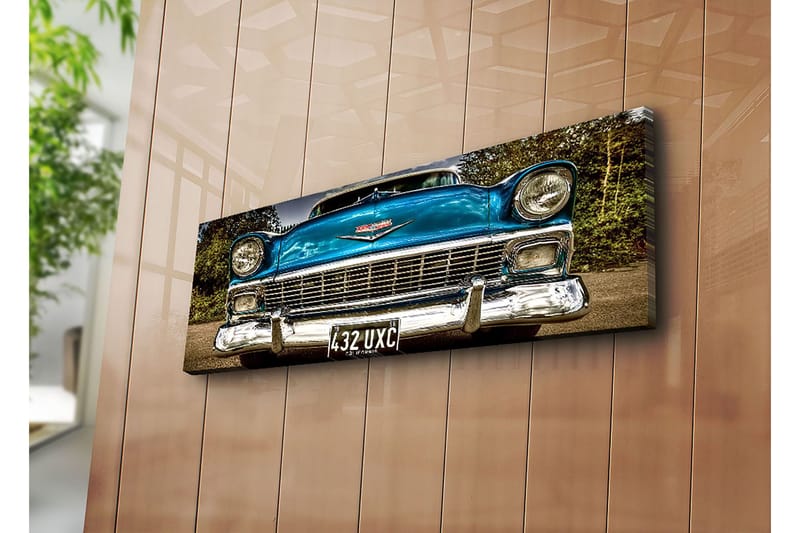 Dekorativ Canvastavla 30x90 cm - Flerfärgad - Inredning & dekor - Tavlor & konst - Canvastavla