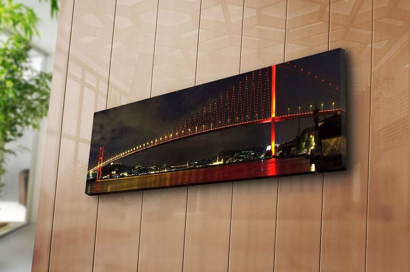 Dekorativ Canvastavla 30x90 cm - Flerfärgad - Inredning & dekor - Tavlor & konst - Canvastavla