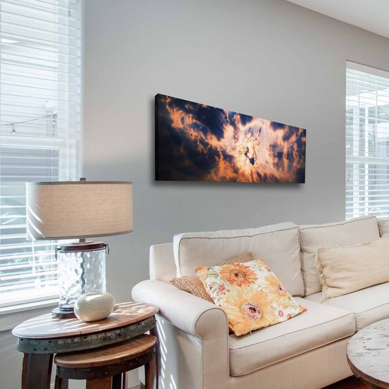 Dekorativ Canvastavla 30x90 cm - Flerfärgad - Inredning & dekor - Tavlor & konst - Canvastavla