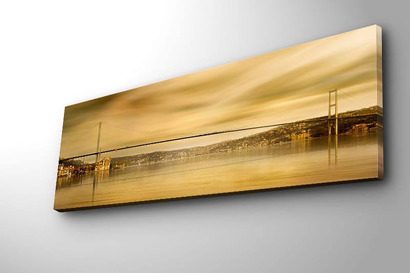 Dekorativ Canvastavla 30x90 cm - Flerfärgad - Inredning & dekor - Tavlor & konst - Canvastavla