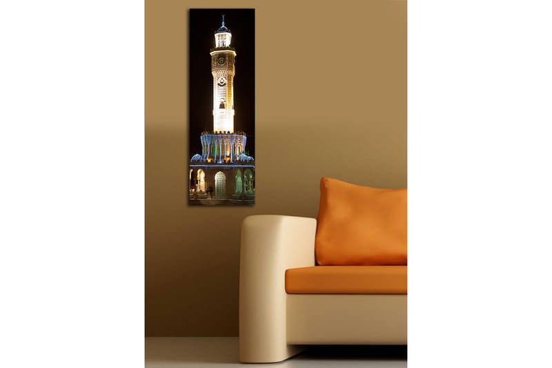 Dekorativ Canvastavla 30x90 cm - Flerfärgad - Inredning & dekor - Tavlor & konst - Canvastavla